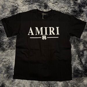 AMIRI Black Short Sleeve Tee